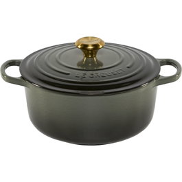 Le Creuset Signature Bräter Redondo 26 cm Thyme