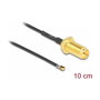 DeLOCK Cable de antena RP-SMA hembra a MHF 4L LK macho, 10 cm