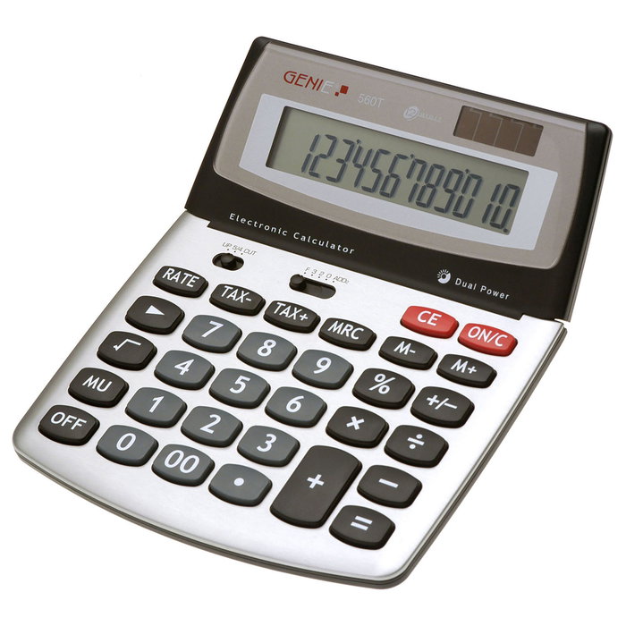 GENIE 560 T Calculadora de Escritorio GENIE 560 T Calculadora de Escritorio