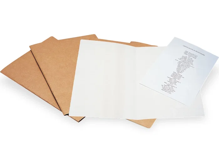 Liderpapel Subcarpeta Kraft Bicolor Interior Blanco DIN A4
