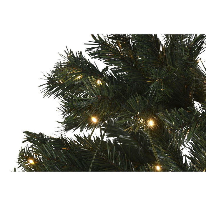 DKD Home Decor Árbol de Navidad LED Verde 150cm con 180 Luces y 384 Ramas DKD Home Decor Árbol de Navidad LED Verde 150cm con 180 Luces y 384 Ramas