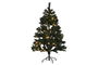 DKD Home Decor Árbol de Navidad Alpina Verde 93 x 150 x 93 cm con 384 ramas y base de metal