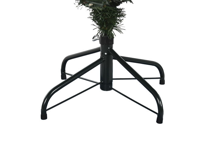 DKD Home Decor Árbol de Navidad Alpina Verde 93 x 150 x 93 cm con 384 ramas y base de metal