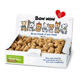 Bowwow Bolas Masticables Pulmón y Inulina 900g, Glucosamina, Condroitina, Colágeno, Sin Cereales, Para Perros
