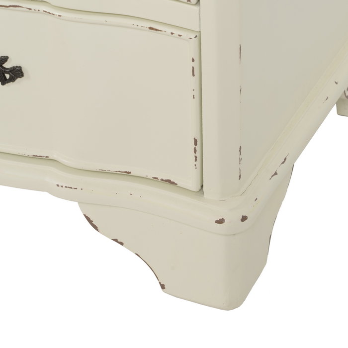 Mesita Natural-Crema Madera 50 X 40 X 60 cm