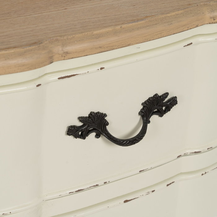 Mesita Natural-Crema Madera 50 X 40 X 60 cm