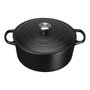 Le Creuset Signature Fuente para asar redonda 28 cm negro