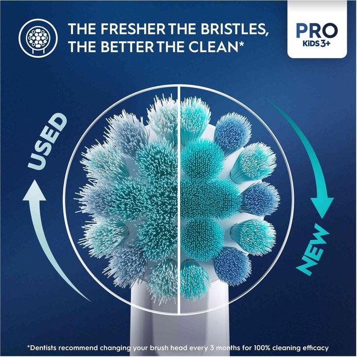 Oral-B Pro Kids Frozen Cepillo de Dientes Eléctrico con 1 Recambio