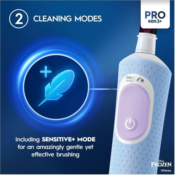 Oral-B Pro Kids Frozen Cepillo de Dientes Eléctrico con 1 Recambio