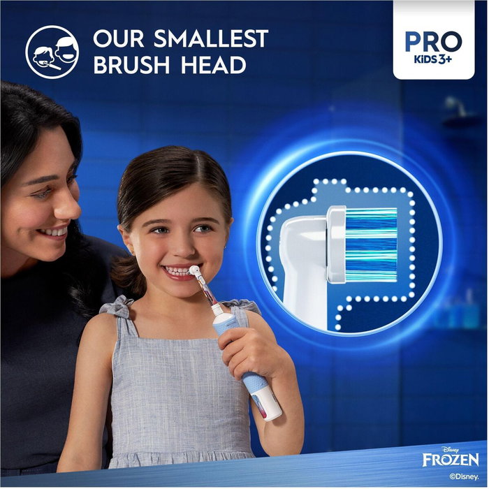 Oral-B Pro Kids Frozen Cepillo de Dientes Eléctrico con 1 Recambio