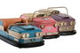 DKD Home Decor Set de 3 Vehículos Decorativos de Metal Surtidos