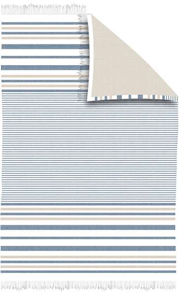 Secaneta Pareo Rayas Flecos Teovo Agua 100x150 cm Multicolor