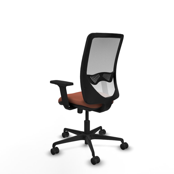 PIQUERAS Y CRESPO Silla de oficina Zulema Marrón y Blanco PIQUERAS Y CRESPO Silla de oficina Zulema Marrón y Blanco