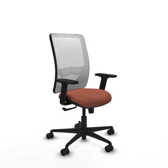 PIQUERAS Y CRESPO Silla de oficina Zulema Marrón y Blanco PIQUERAS Y CRESPO Silla de oficina Zulema Marrón y Blanco