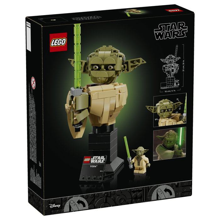 LEGO Star Wars Busto de Yoda 75438 LEGO Star Wars Busto de Yoda 75438
