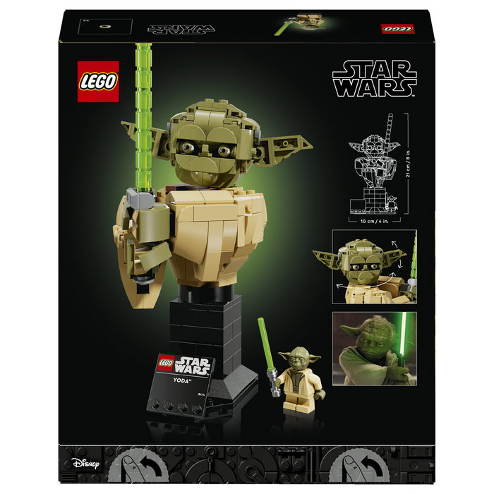 LEGO Star Wars Busto de Yoda 75438 LEGO Star Wars Busto de Yoda 75438