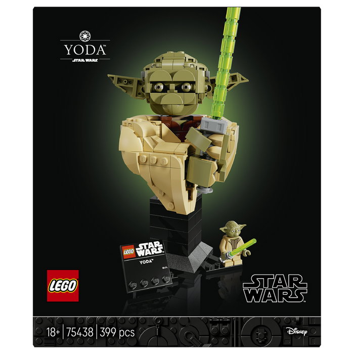 LEGO Star Wars Busto de Yoda 75438 LEGO Star Wars Busto de Yoda 75438