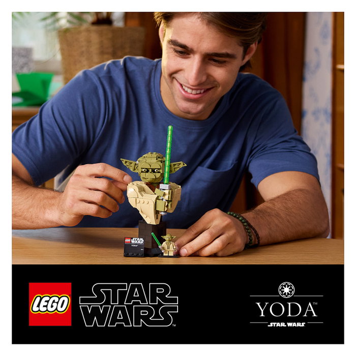 LEGO Star Wars Busto de Yoda 75438 LEGO Star Wars Busto de Yoda 75438