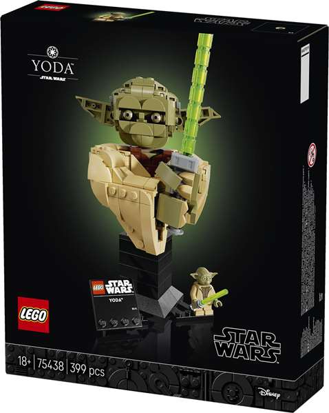 LEGO Star Wars Busto de Yoda - Juego de Construcción - Set de construcción de colección
