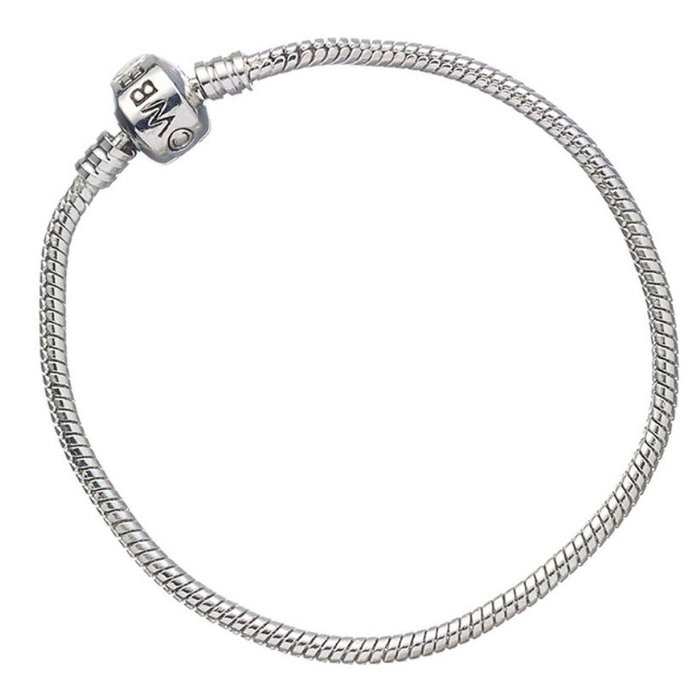 THE CARAT SHOP Pulsera Plateada Harry Potter Talla 20 CM