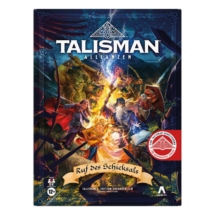 Hasbro Talisman: Allianzen Expansión del Juego de Mesa Ruf des Schicksals Edición Aléman Hasbro Talisman: Allianzen Expansión del Juego de Mesa Ruf des Schicksals Edición Aléman
