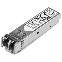 StarTech.com JD119BST Módulo SFP 1000BASE-LX 1Gbps LC Monomodo - Transceptor de Fibra Óptica Compatible con HPE/JD119B para Conmutadores 5900/12500/5500 (1310nm, 10km, DDM)