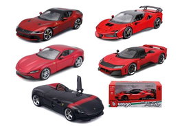 Burago Coche Ferrari escala 1:24 - Modelos surtidos