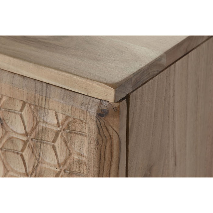 DKD Home Decor Aparador Moderno Acacia y Metal 88 x 40 x 80 cm