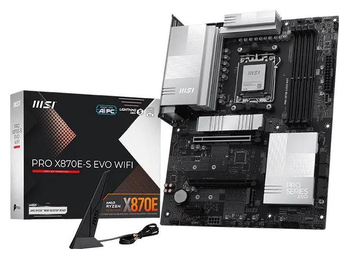 MSI PRO X870E-S EVO WIFI placa base AMD X870E ATX
