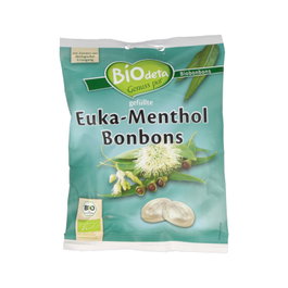 BIO ORGANICA ITALIA Caramelos de Eucalipto y Mentol Bio 75g