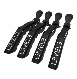 L3Vel3 Pack de 4 Pinzas Cocodrilo Mate