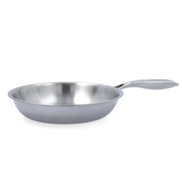 Quid Sartén de Acero Inoxidable Cromo de 28 cm