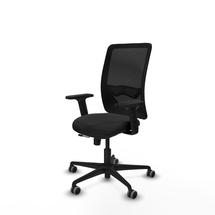 PIQUERAS Y CRESPO Silla de oficina Zulema con mecanismo Sincro/Traslack Negra PIQUERAS Y CRESPO Silla de oficina Zulema con mecanismo Sincro/Traslack Negra