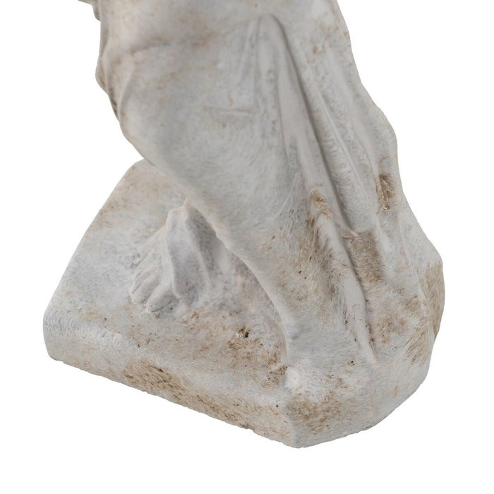 Ixia Escultura Decoración Gris Cemento 14,50 x 14 x 47 cm