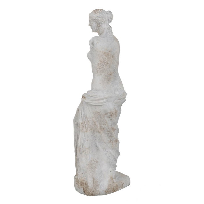 Ixia Escultura Decoración Gris Cemento 14,50 x 14 x 47 cm