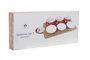 DKD Home Decor Set de Tabla para Aperitivo de 7 Piezas Papá Noel