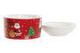 DKD Home Decor Set de Tabla para Aperitivo de 7 Piezas Papá Noel