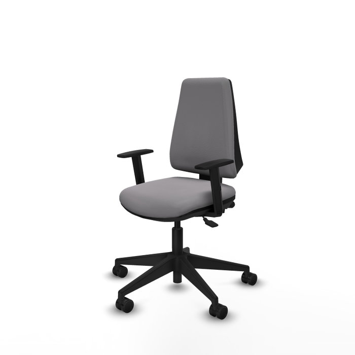 PIQUERAS Y CRESPO Silla de oficina Elche Gris con mecanismo Asincro PIQUERAS Y CRESPO Silla de oficina Elche Gris con mecanismo Asincro