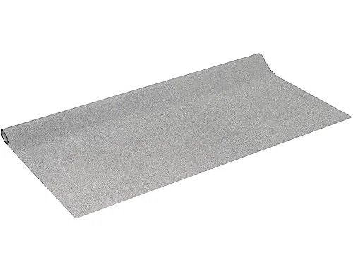 D-c-fix Rollo de papel autoadhesivo gris metal brillo 45 cm x 1,5 m D-c-fix Rollo de papel autoadhesivo gris metal brillo 45 cm x 1,5 m