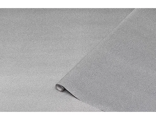 D-c-fix Rollo de papel autoadhesivo gris metal brillo 45 cm x 1,5 m D-c-fix Rollo de papel autoadhesivo gris metal brillo 45 cm x 1,5 m