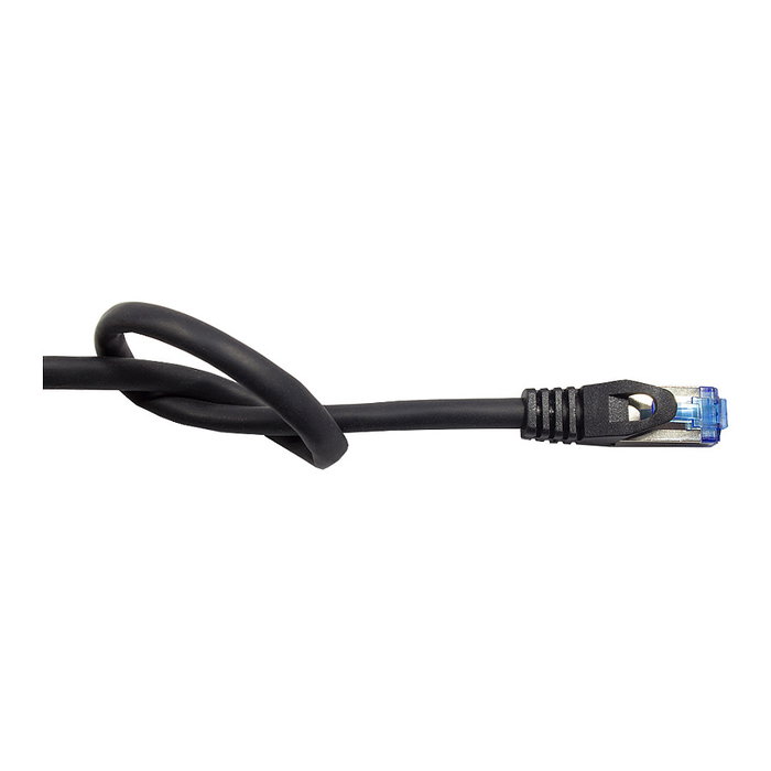 GoodConnections Cat.6A Patchkabel SmartFLEX HF Negro 2m