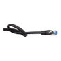 GoodConnections Cat.6A Patchkabel SmartFLEX HF Negro 2m