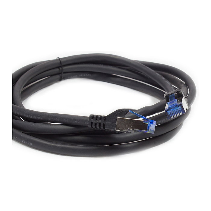 GoodConnections Cat.6A Patchkabel SmartFLEX HF Negro 2m