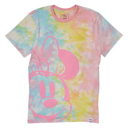 Disney by Loungefly Tee Camiseta Unisex Minnie Mouse Tie Die talla XXL