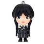 Sd Toys Llavero Figurativo Wednesday Addams con Thing - Wednesday Addams, Thing, Diseño en PVC, Personaje, Coleccionable
