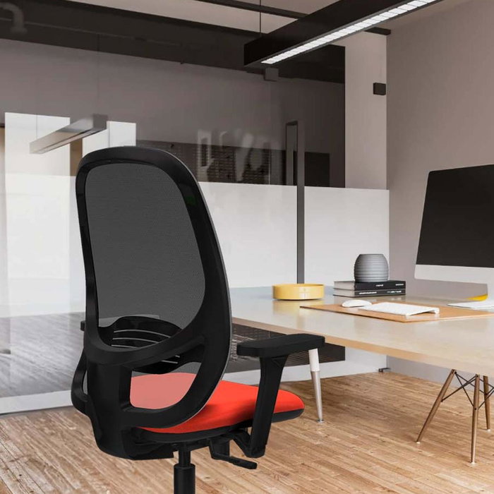 PIQUERAS Y CRESPO Silla de oficina Cilanco Gris con Mecanismo Sincro PIQUERAS Y CRESPO Silla de oficina Cilanco Gris con Mecanismo Sincro