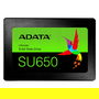 ADATA SU650 2.5" SATAIII 240GB SSD 3D NAND TLC - Unidad de Estado Sólido Interna Retail