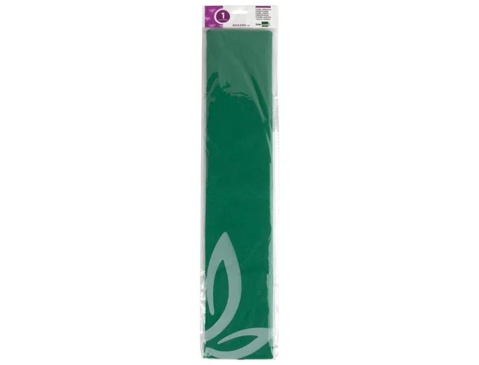 Liderpapel Papel Crespón Verde 50 cm x 2.5m 34g/m2 Liderpapel Papel Crespón Verde 50 cm x 2.5m 34g/m2