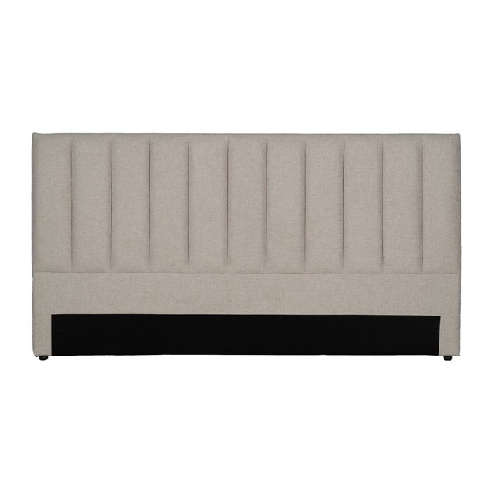 Cabecero Beige Tejido Dormitorio 190 X 8 X 100 cm Cabecero Beige Tejido Dormitorio 190 X 8 X 100 cm