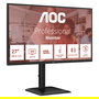 AOC Q27E4U 68,6cm (27") 2560x1440 Quad HD IPS 120Hz HDMI+DP+USB Negro
